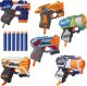 Hasbro Duży Zestaw Pistolet Nerf Strike 6 szt. pistolet + naboje piankowe ZA5181 1