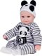 Jokomisiada Urocza miękka Lalka Chłopiec 45cm jak żywa ubrana kombinezon Panda ZA5358 5