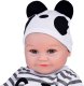 Jokomisiada Urocza miękka Lalka Chłopiec 45cm jak żywa ubrana kombinezon Panda ZA5358 7