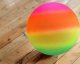 Jokomisiada Gumowa kolorowa tęczowa lekka piłka do gry zabawy 9" 23cm dla dzieci SP0794 8