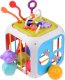 Jokomisiada Kostka zabawka interaktywna dla malucha sorter kształty cymbałki ZA5278 3