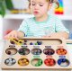 Jokomisiada Kolorowe Kulki Układanka Montessori Mozaika Sorter nauka kolorów ZA5329 13