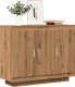 vidaXL Szafka, dąb artisian, 92x35x75 cm 1