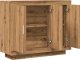 vidaXL Szafka, dąb artisian, 92x35x75 cm 7