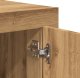 vidaXL Szafka, dąb artisian, 92x35x75 cm 9