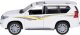 Jokomisiada Auto metalowe model TOYOTA LAND CRUISER PRADO światło dźwięk SUV ZA5056 2