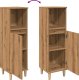 vidaXL Szafka łazienkowa, dąb artisan, 30x30x100 cm 8