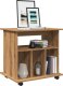 vidaXL Szafka na kółkach, dąb artisan, 60x45x60 cm 1