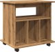 vidaXL Szafka na kółkach, dąb artisan, 60x45x60 cm 7