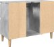 vidaXL Szafka pod umywalkę, szarość betonu, 80x33x60 cm 6