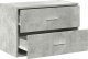 vidaXL vidaXL Szafka z 2 szufladami, szarość betonu, 60x31x40 cm 5