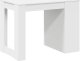 Biurko vidaXL Białe 102 cm x 62 cm 7