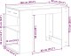 vidaXL vidaXL Biurko z szufladą i półką, stare drewno, 102x62x77,5 cm 10