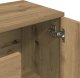 vidaXL Komoda, dąb artisan, 90x29,5x65 cm 7
