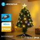 Aigostar  Choinka światłowodowa niskonapięciowa 55led, Ciepła biel, 60 cm Choinka światłowodowa niskonapięciowa 55led, Ciepła biel, 60 cm 1