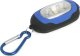Latarka Verk Mini latarka brelok 3 led lampka magnes do plecaka Mini latarka brelok 3 led lampka magnes do plecaka 1
