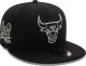New Era Czapka z daszkiem NEW ERA Chicago Bulls Metallic  Black 9FIFTY czarna M/L 2