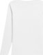 4f Koszulka damska Longsleeve 4F F376 biała 4FWMM00TLONF376 10S S 2