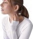4f Koszulka damska Longsleeve 4F F376 biała 4FWMM00TLONF376 10S S 4