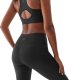 4f Legginsy damskie 4F F277 czarny 4FWAW24TFTIF277 20S XS 3