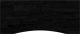 vidaXL vidaXL Blat biurka, ciemnobrązowy, 120x50x2,5 cm, lite drewno dębowe 2