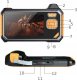 Inskam Kamera INSPEKCYJNA DUO ENDOSKOP DWIE KAMERY 5M 7LED 2x Full HD LCD 5.5mm 15