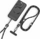 Usams USAMS Uniwersalna smycz do telefonu 1,6m szary/grey ZB316GS01 (US-ZB316) 1