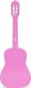 Ecotoys Gitara dla dzieci różowa duża- 30 drewniana 6 strun metalowe i nylonowe ECOTOYS 5