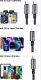 Kabel USB Usams 2x USB-A - 2x USB-C + Lightning + microUSB 1.2 m Wielokolorowy 10