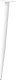 vidaXL vidaXL Nogi do stolika kawowego, 4 szt., biale, 72-73 cm, stal 4
