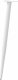vidaXL vidaXL Nogi do stolika kawowego, 4 szt., biale, 72-73 cm, stal 5