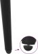 vidaXL vidaXL Nogi do stolika kawowego, 4 szt., czarne, 30-31 cm, stal 9