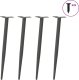 vidaXL vidaXL Nogi do stolika kawowego, 4 szt., antracyt, 72-73 cm, stal 3