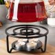 Brunbeste Podgrzewacz pod Dzbanek do Herbaty Kawy Metalowy Czarny BRUNBESTE 16,5 cm 2