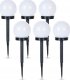 Vilde Lampki Ogrodowe Solarne LED Wbijane 33,5 cm 6 szt. 2