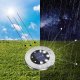Vilde Lampki Ogrodowe Solarne LED Stalowe Wbijane VILDE 11,5 cm 12 szt. 7