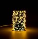 Lampki choinkowe Upominkarnia Zewnętrzne lampki choinkowe 1000 LED 100m, barwa ciepłe białe do dekoracji LAMP35CB 2