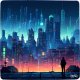 Tilt Mata pod Krzesło Retro Cyberpunk 100x100 2