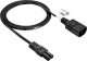 Kabel zasilający Akyga Akyga AK-PC-15A kabel zasilające Czarny 1,5 m C14 panel C7 panel 1