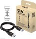 Kabel USB Club 3D USB-A - USB-A 0.5 m Czarny (CAC-1409) 2