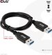 Kabel USB Club 3D USB-A - USB-A 0.5 m Czarny (CAC-1409) 6