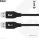 Kabel USB Club 3D USB-A - USB-A 0.5 m Czarny (CAC-1409) 7