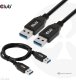 Kabel USB Club 3D USB-A - USB-A 0.5 m Czarny (CAC-1409) 8