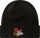 New Era New Era Rose Icon Cuff Knit Beanie Hat 60580728 Czarne OSFM 1