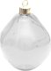 Christmas decoration Ozdoba świąteczna bombka formówka szklana kropla led antracyt 2szt 10cm 1
