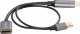 Lanberg Kabel adapter Lanberg HDMI (M) -> Displayport (F) 4K na kablu 20cm srebrny 2