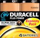 Duracell Duracell Batterie Plus NEW -9V  (MN1604/6LR61)          4St. 4