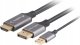 Lanberg Kabel adapter Lanberg HDMI (M) -> Displayport (M) 1,8M 4K czarny 1