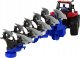 LeanToys Czerwony Traktor z Pługiem Farma 4