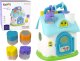 LeanToys Domek Sorter Edukacyjny Niebieski Klocki 1
